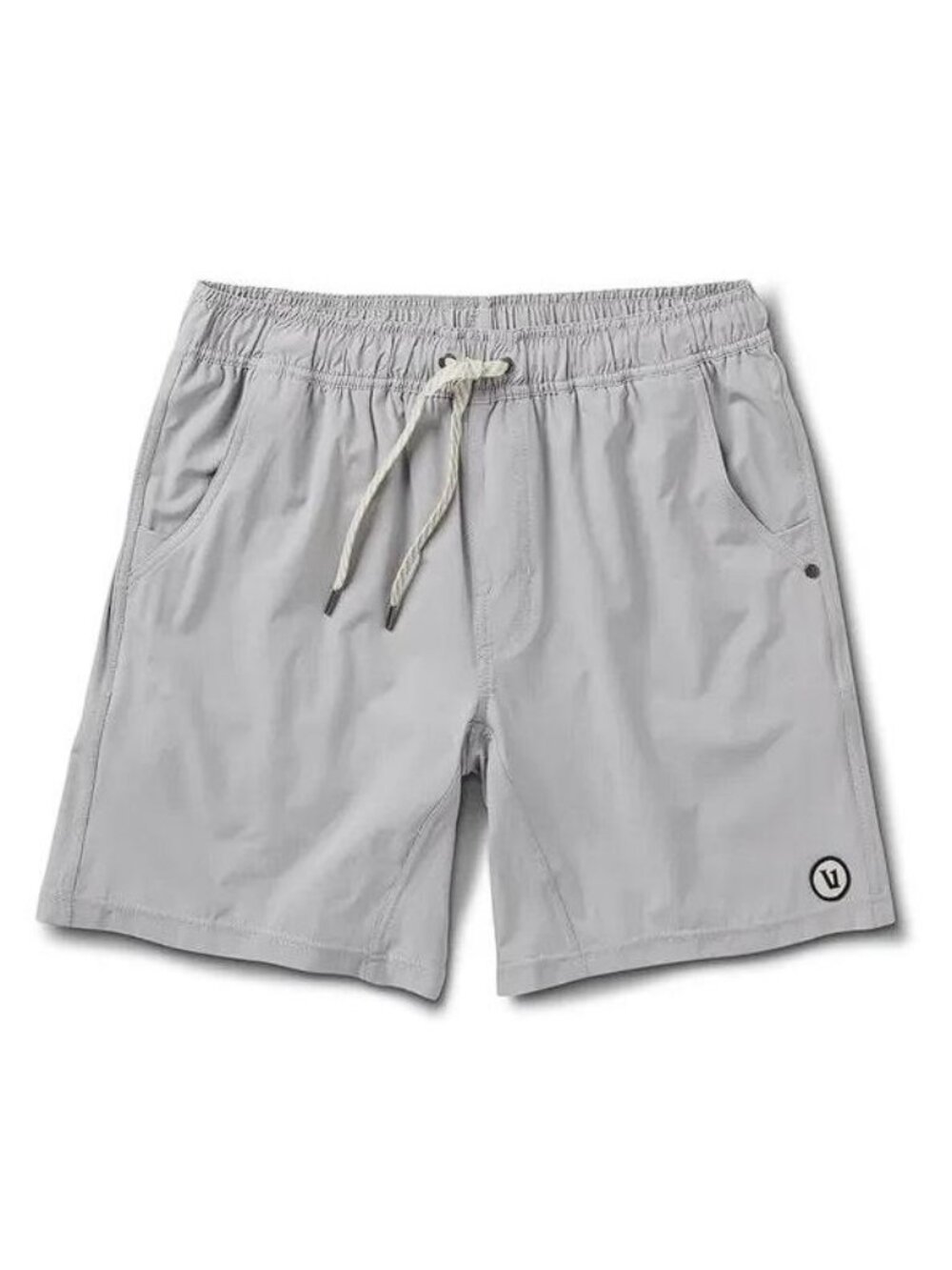 VUORI Men's Kore Short In Platinum Linen Texture